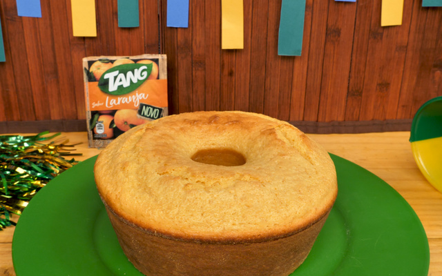 Bolo superfácil sabor laranja