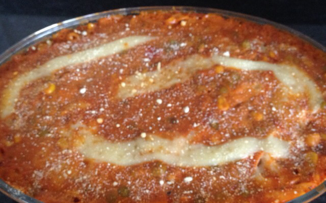 Lasanha de macarrão Ninho