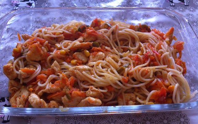 Macarrão de verão Tudo Gostoso