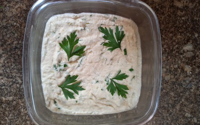 Patê de castanha de caju