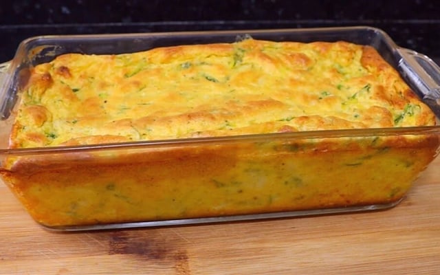 Souflê de Abobrinha Italiana