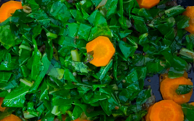 Couve refogada da Piná