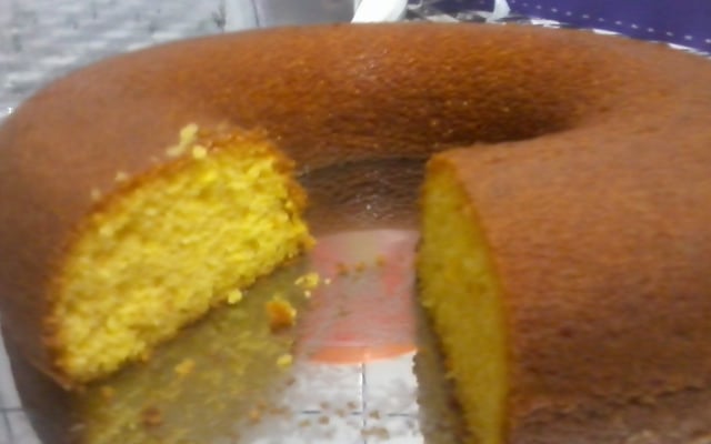 Bolo de milho ou de cuscuz