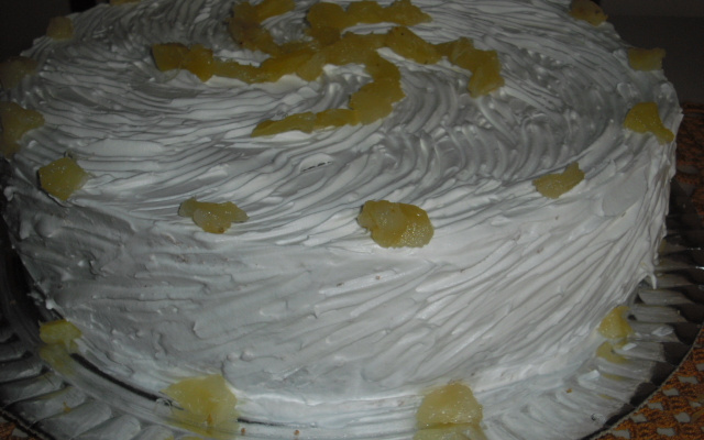 Torta de abacaxi deliciosa