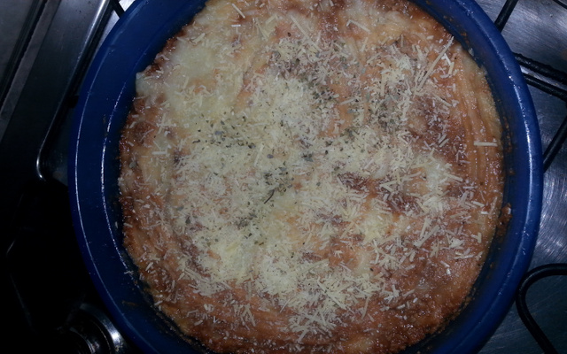 Escondidinho de carne moída simples