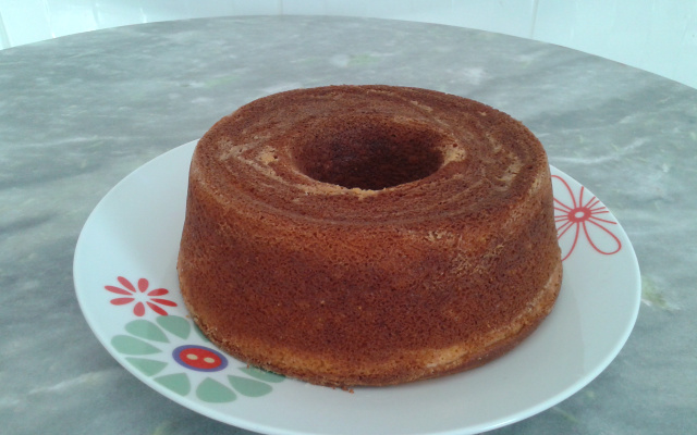 Bolo de farinha de milho
