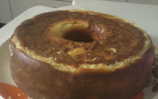 Bolo mole de liquidificador