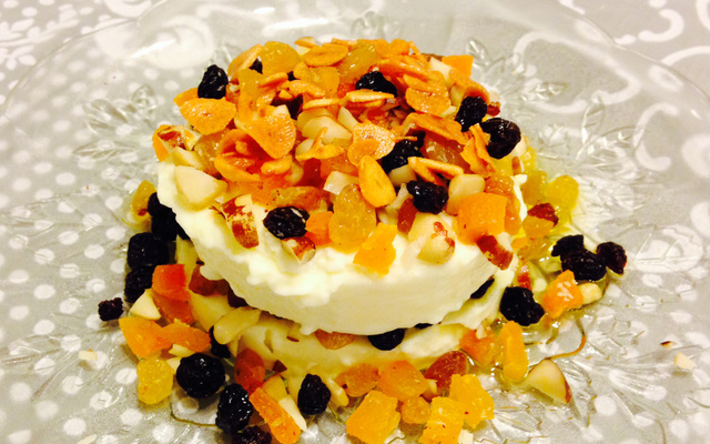 Catupiry com mix de frutas secas