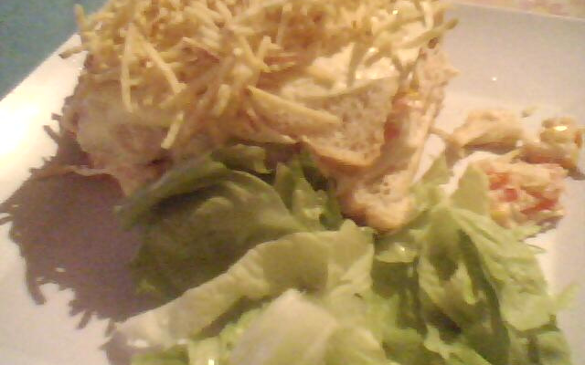 Torta de pão de fôrma