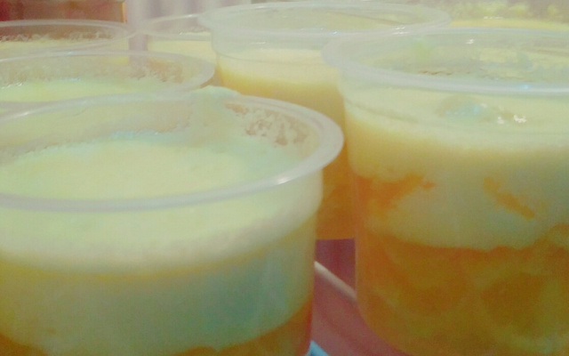 Torta de abacaxi com gelatina