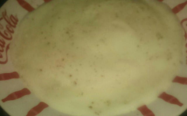 Mingau ou papa de maizena