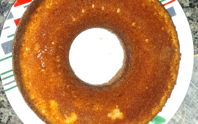 Bolo de castanha de caju