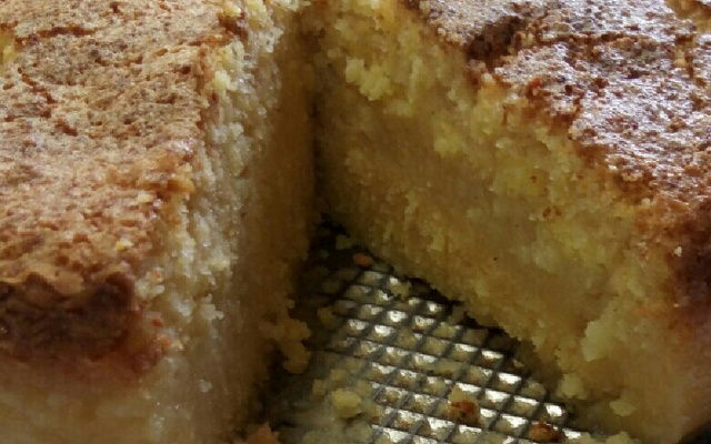 Bolo de Fubá cremoso