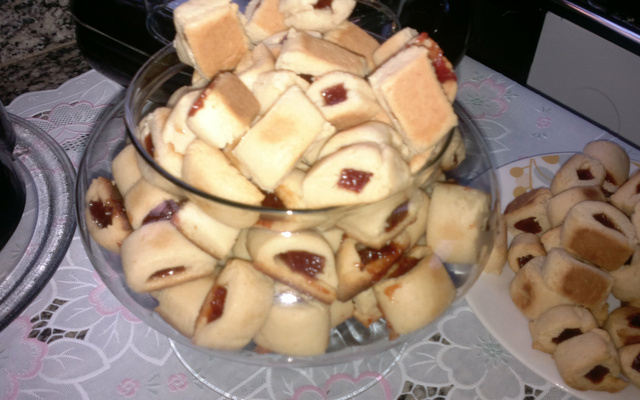 Biscoito tipo goiabinha