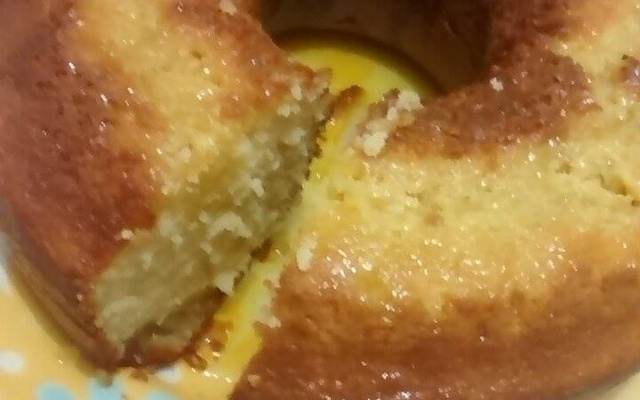 Bolo fácil 4, 3, 2, 1