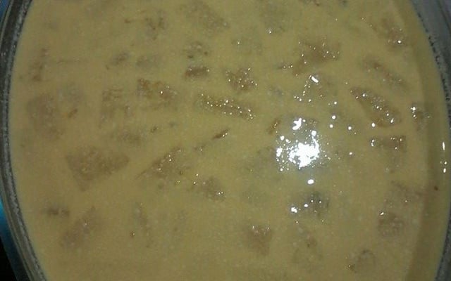 Gelado de abacaxi fácil