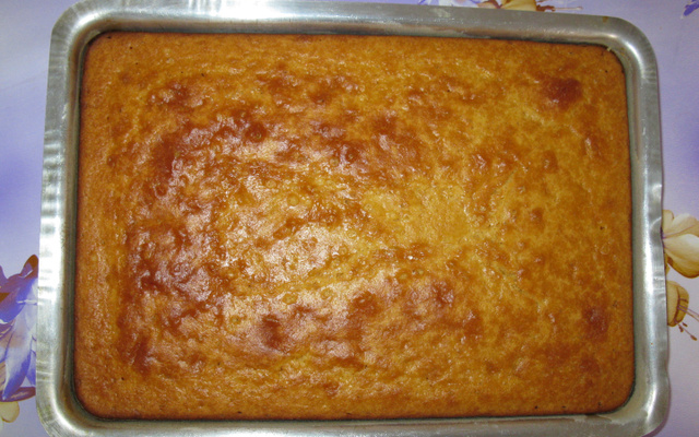 Bolo de fubá de liquidificador