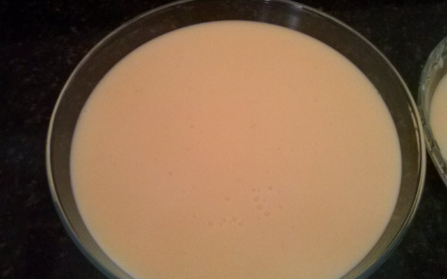 Mingau de milho verde