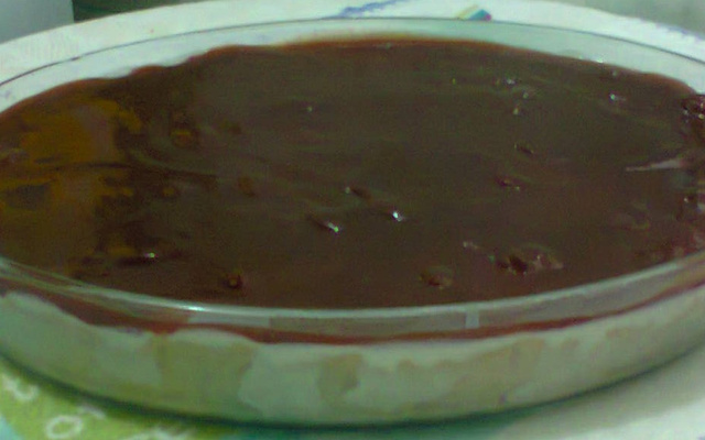 Torta de ricota com goiabada