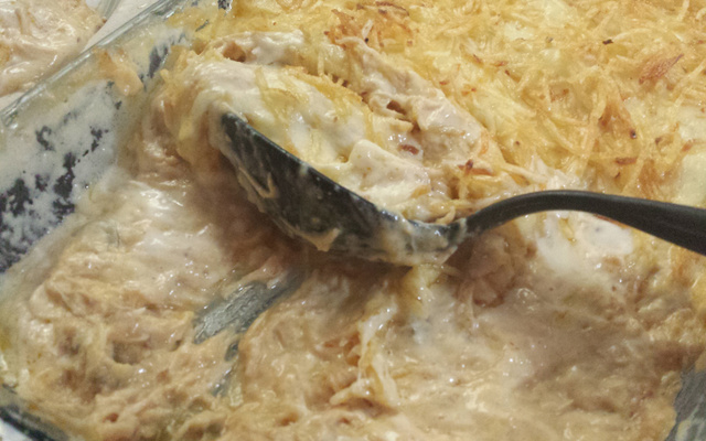 Fricassê de frango cremoso