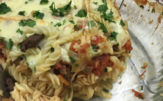 Macarrão à parmegiana