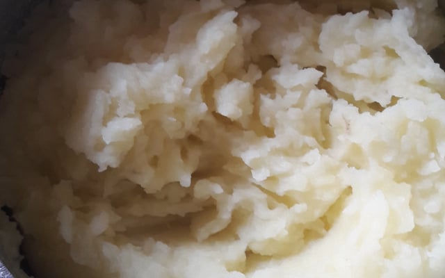 Purê de batata vegano (sem lactose)