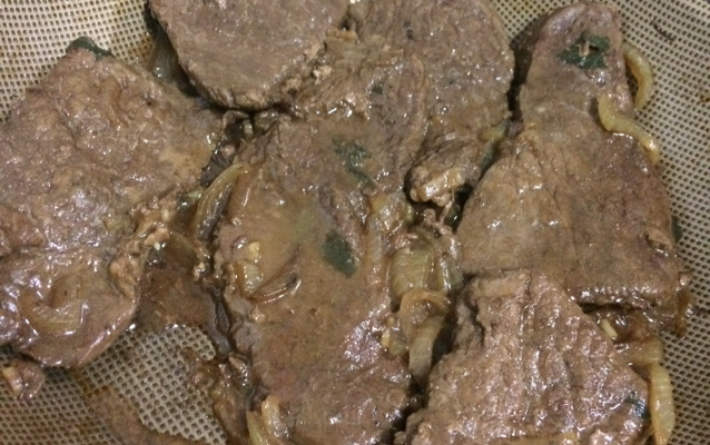 Coxão mole à moda do cheff na manteiga