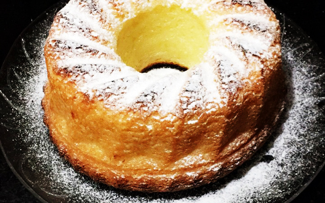 Bolo de mandioca do Flávio