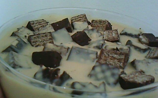 Mousse de doce de leite