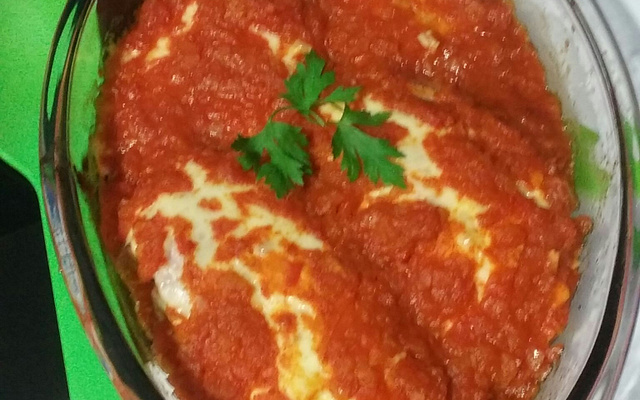 Filé de frango à parmegiana