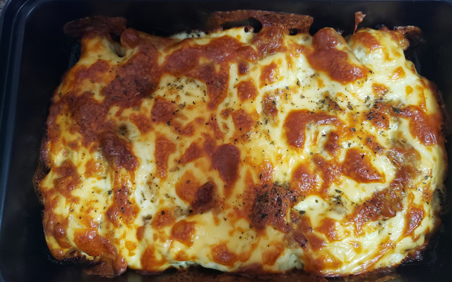 Tiras de filé mignon ao catupiry