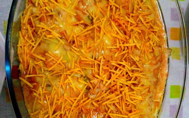 Filé de peixe da mamãe