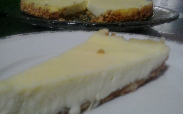 Cheesecake com limonada