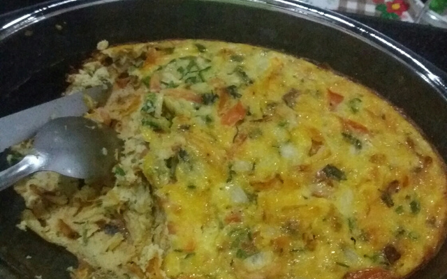 Omelete de forno rápido e fácil