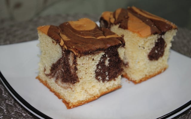 Bolo mármore fácil