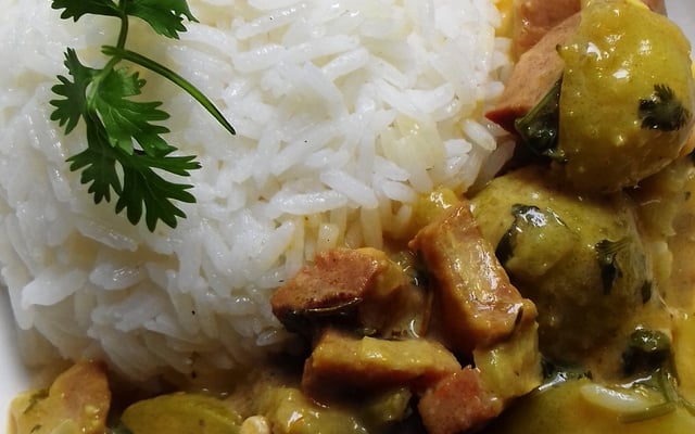 Maxixada com leite de coco