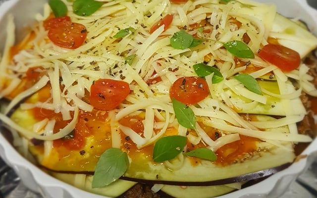 Lasanha de berinjela