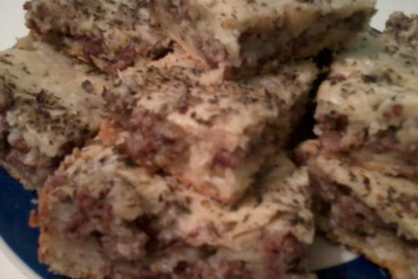 Torta de carne moída