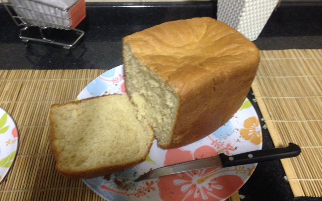 Pão rápido na máquina de pão