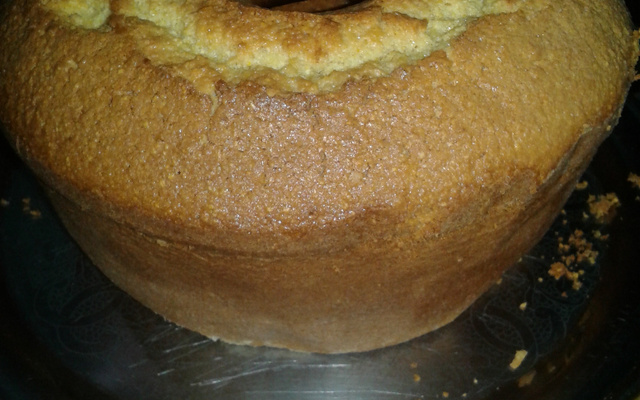 Bolo de massa de milho