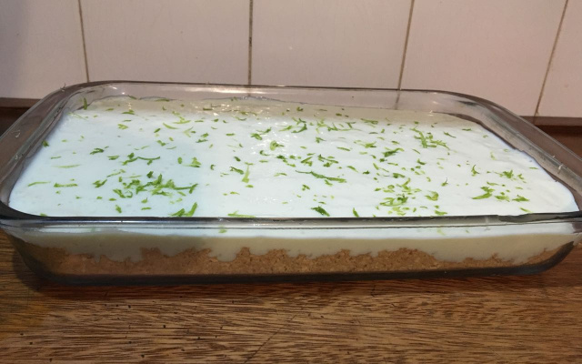 Lemon freeze (torta de limão congelada)