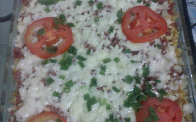 Macarrão sabor pizza