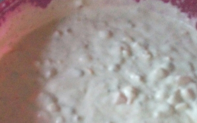 Torta de liquidificador com recheio de sardinha