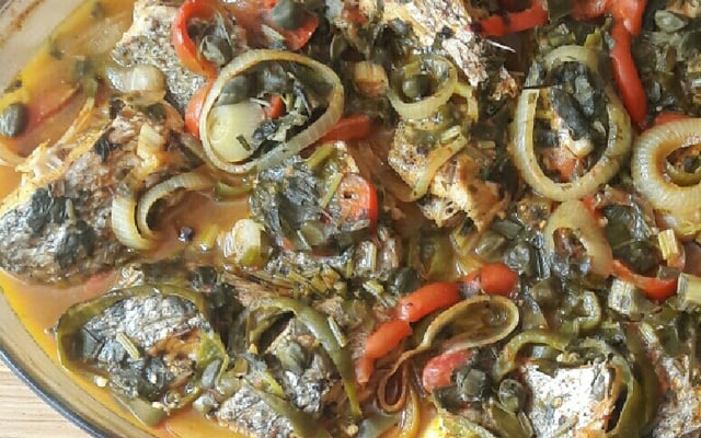 Muqueca de peixe no forno