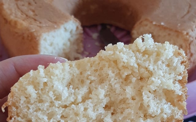 Bolo simples de liquidificador