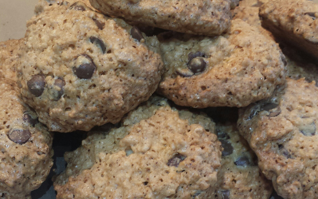 Cookies fáceis de aveia