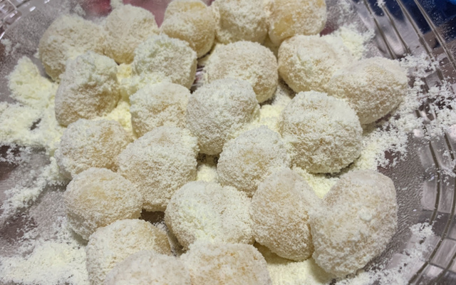 Docinho de leite ninho com nutella