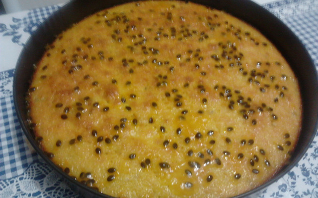 Bolo de Maracujá Molhadinho