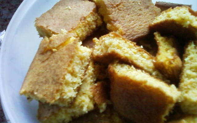 Bolo salgado chuva de ouro