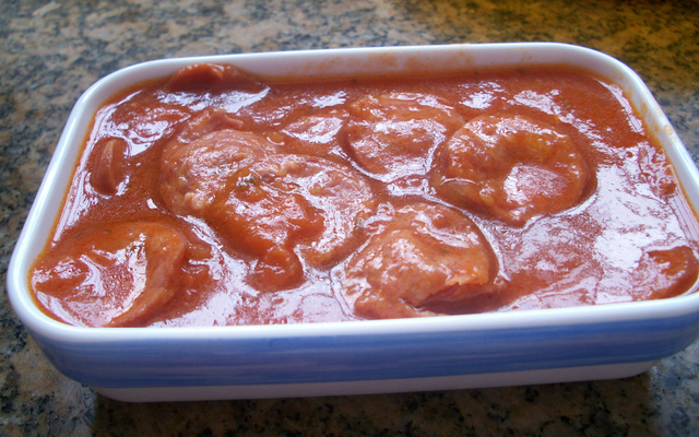 Molho de liguiça calabresa do Marcelo